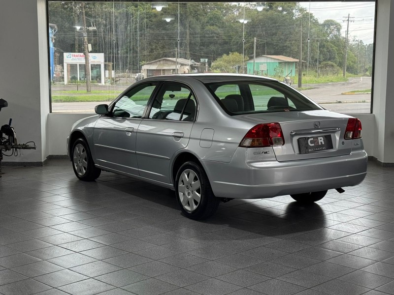 CIVIC 1.7 LX 16V GASOLINA 4P AUTOMÁTICO - 2003 - CAXIAS DO SUL