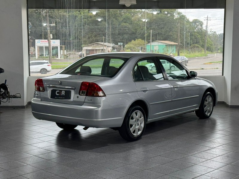 CIVIC 1.7 LX 16V GASOLINA 4P AUTOMÁTICO - 2003 - CAXIAS DO SUL