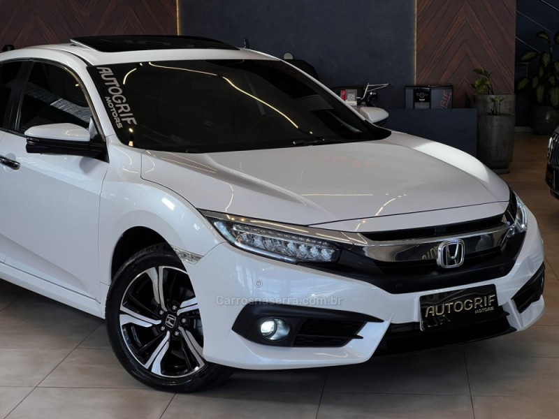 CIVIC 1.5 16V TOURING TURBO GASOLINA 4P AUTOMÁTICO - 2017 - CAMPO BOM
