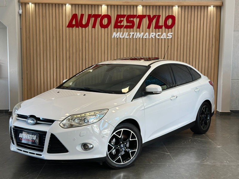 focus 2.0 titanium plus sedan 16v flex 4p automatico 2015 estancia velha