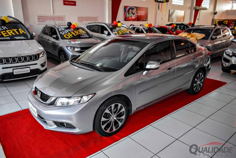 CIVIC 2.0 LXR 16V FLEX 4P AUTOMÁTICO - 2016 - SANTA CRUZ DO SUL