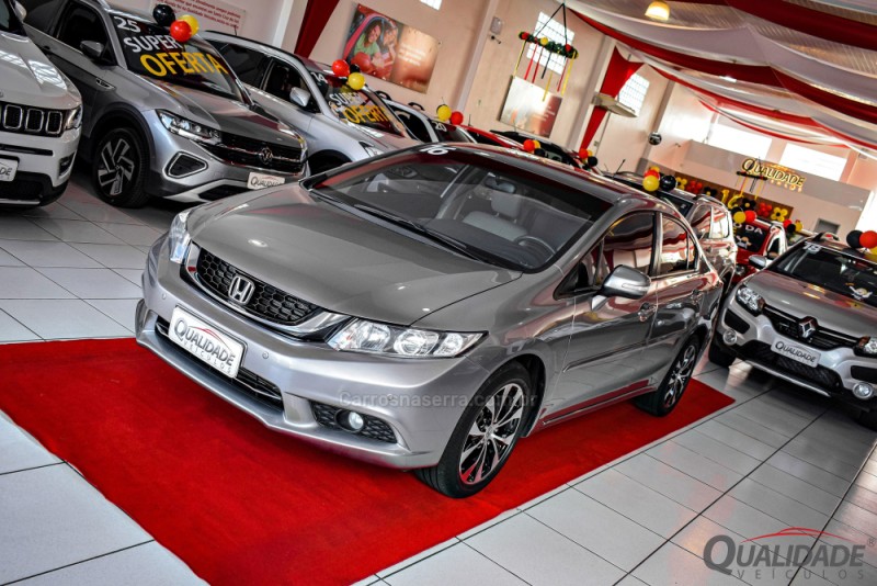 CIVIC 2.0 LXR 16V FLEX 4P AUTOMÁTICO - 2016 - SANTA CRUZ DO SUL