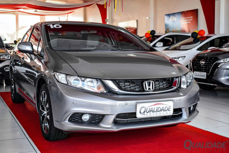 CIVIC 2.0 LXR 16V FLEX 4P AUTOMÁTICO - 2016 - SANTA CRUZ DO SUL