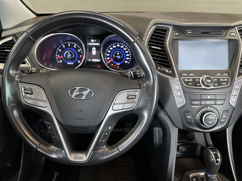 SANTA FÉ 3.3 MPFI 4X4 7 LUGARES V6 270CV GASOLINA 4P AUTOMÁTICO - 2015 - SAPIRANGA