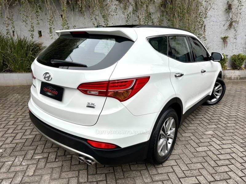 SANTA FÉ 3.3 MPFI 4X4 7 LUGARES V6 270CV GASOLINA 4P AUTOMÁTICO - 2015 - SAPIRANGA