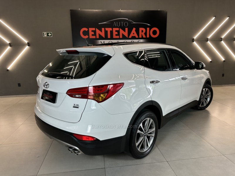 SANTA FÉ 3.3 MPFI 4X4 7 LUGARES V6 270CV GASOLINA 4P AUTOMÁTICO - 2015 - SAPIRANGA