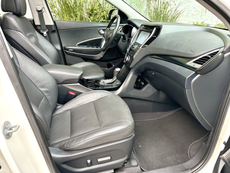 SANTA FÉ 3.3 MPFI 4X4 7 LUGARES V6 270CV GASOLINA 4P AUTOMÁTICO - 2015 - SAPIRANGA