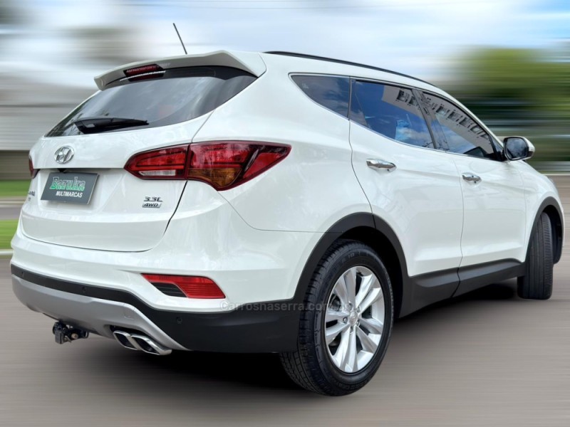 SANTA FÉ 3.3 MPFI 4X4 V6 270CV GASOLINA 4P AUTOMÁTICO - 2016 - NOVO HAMBURGO