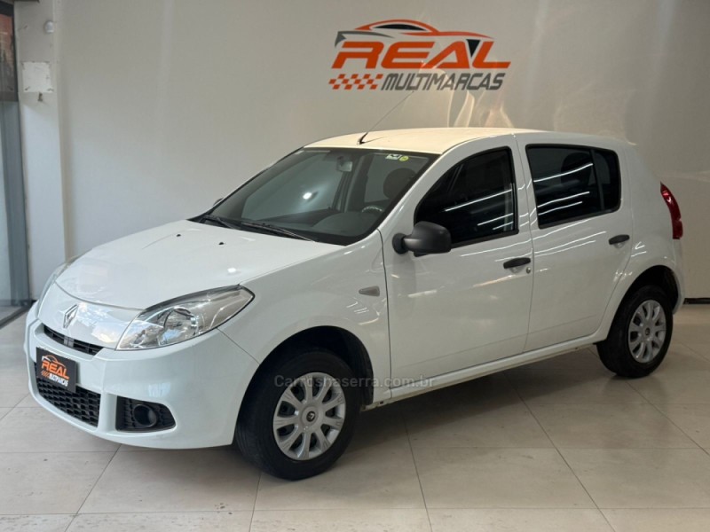 sandero 1.0 authentique 16v flex 4p manual 2012 caxias do sul