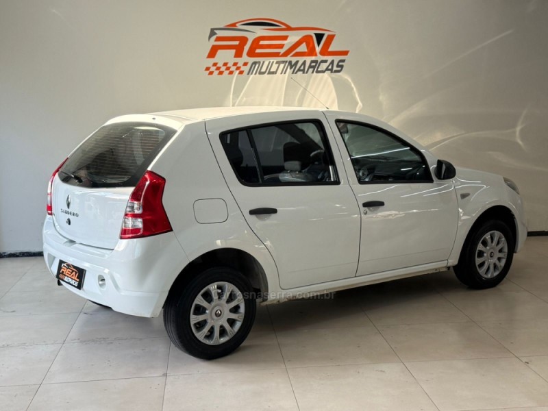 SANDERO 1.0 AUTHENTIQUE 16V FLEX 4P MANUAL - 2012 - CAXIAS DO SUL