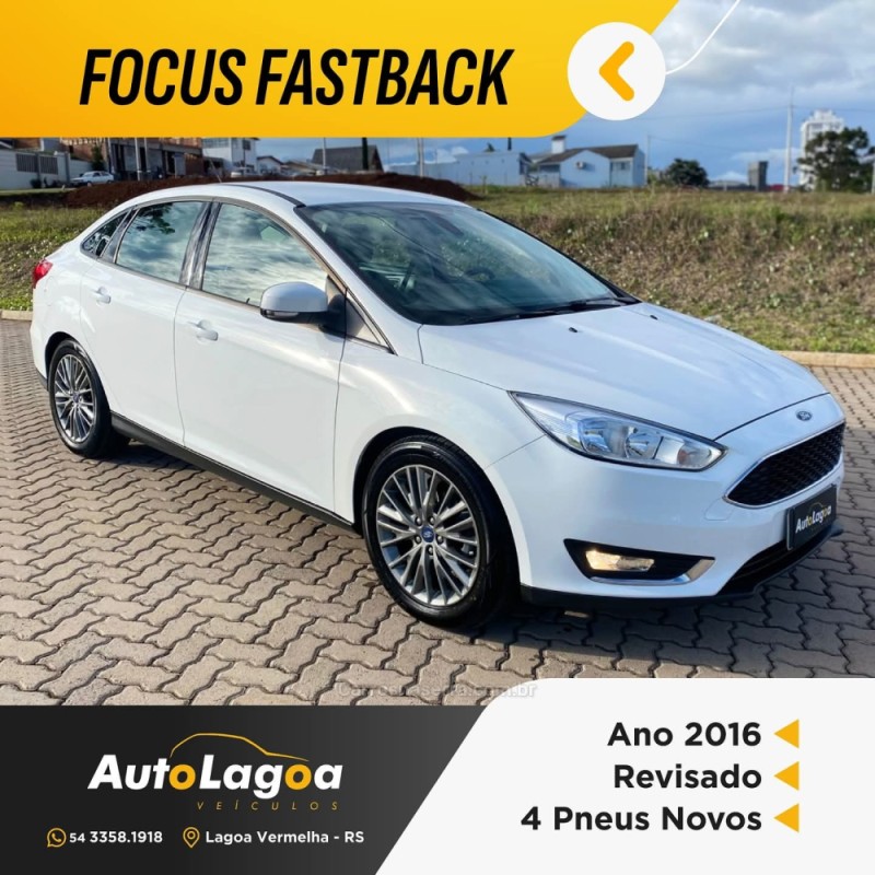 FOCUS 2.0 SE FASTBACK 16V FLEX 4P AUTOMÁTICO