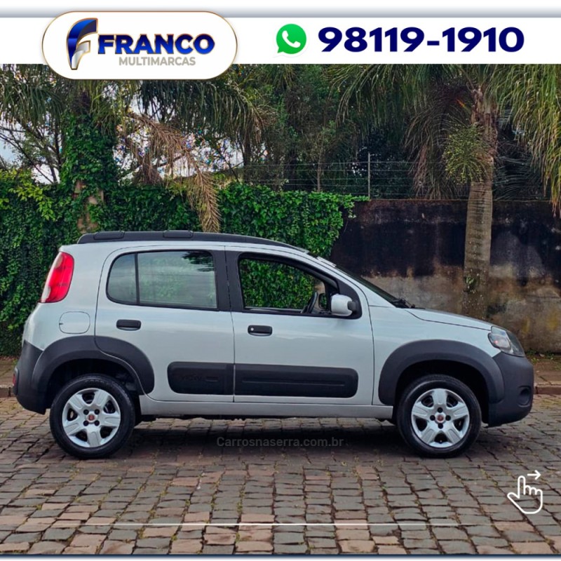 UNO 1.4 EVO WAY 8V FLEX 4P MANUAL - 2014 - VACARIA