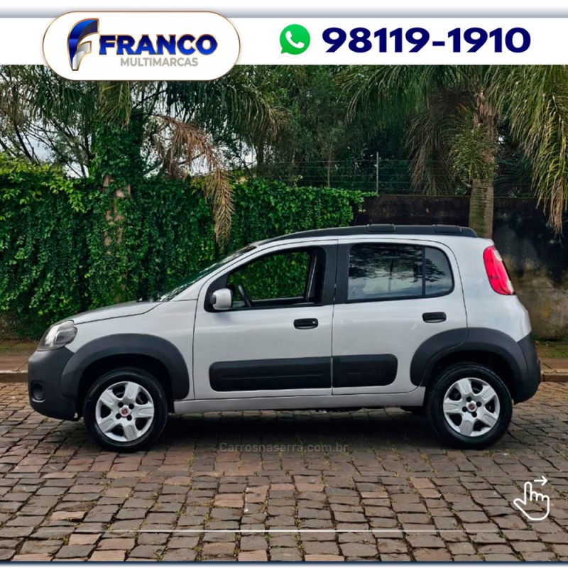 UNO 1.4 EVO WAY 8V FLEX 4P MANUAL - 2014 - VACARIA