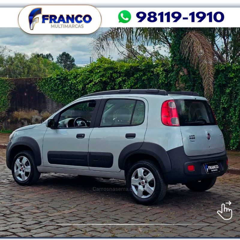 UNO 1.4 EVO WAY 8V FLEX 4P MANUAL - 2014 - VACARIA