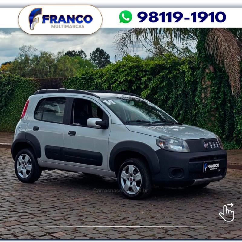 UNO 1.4 EVO WAY 8V FLEX 4P MANUAL - 2014 - VACARIA
