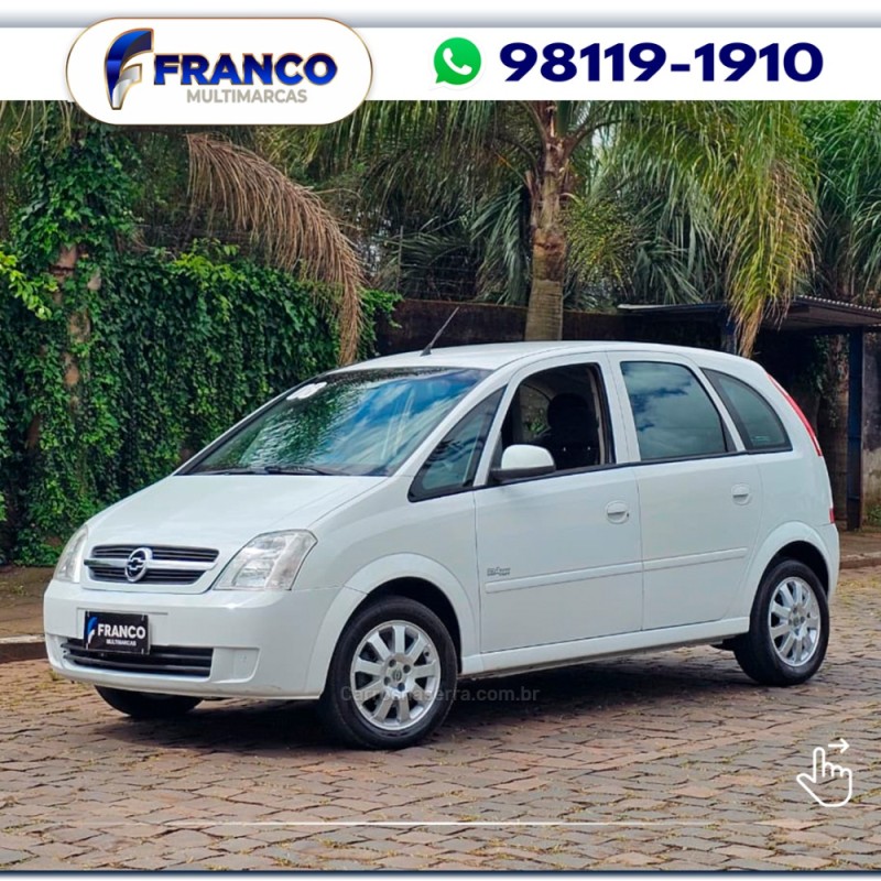 meriva 1.8 mpfi maxx 8v flex 4p manual 2008 vacaria