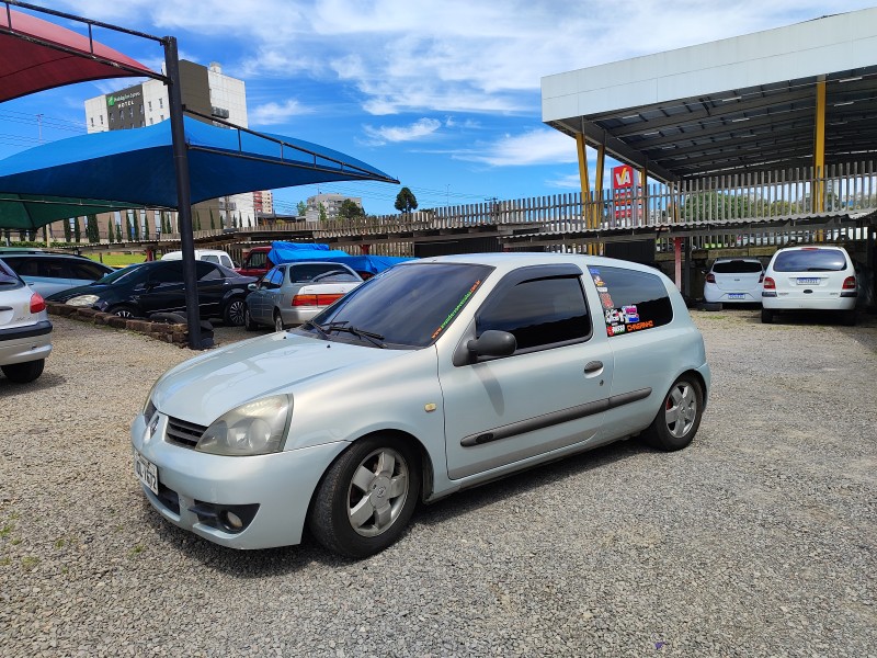 clio 1.0 authentique 16v flex 2p manual 2008 farroupilha