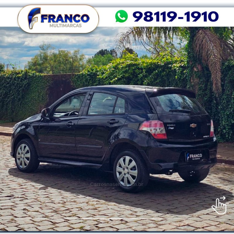 AGILE 1.4 MPFI LT 8V FLEX 4P MANUAL - 2010 - VACARIA