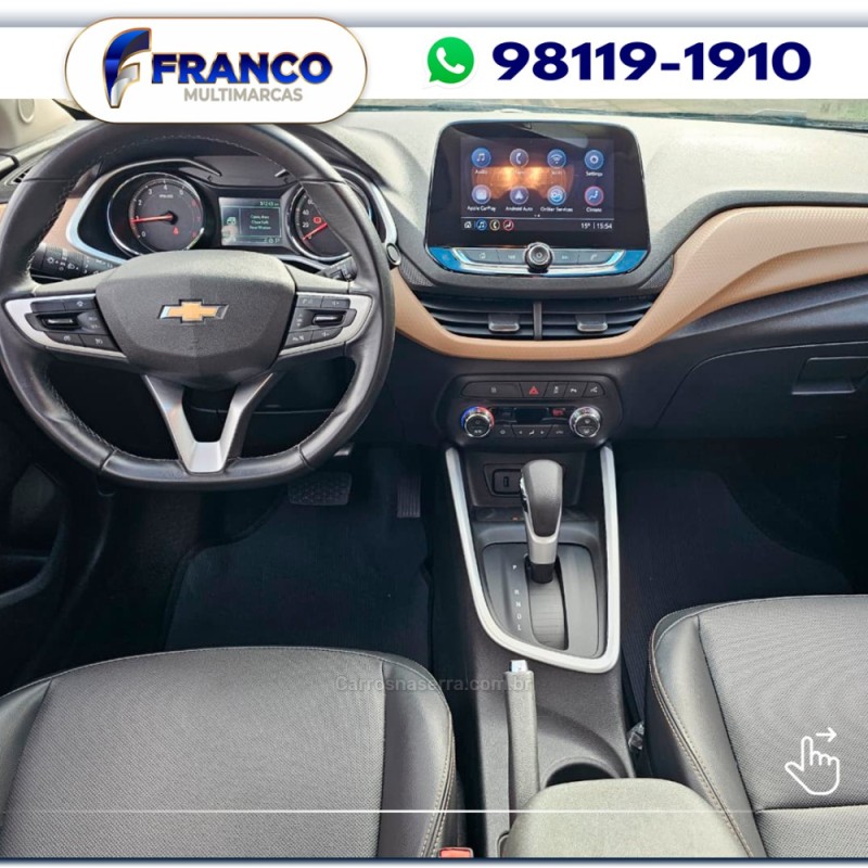 ONIX 1.0 PREMIER 12V TURBO FLEX 4P AUTOMÁTICO - 2022 - VACARIA