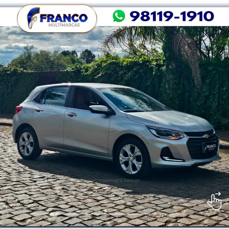 ONIX 1.0 PREMIER 12V TURBO FLEX 4P AUTOMÁTICO - 2022 - VACARIA
