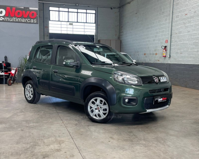 UNO 1.0 EVO WAY 8V FLEX 4P MANUAL - 2016 - VACARIA