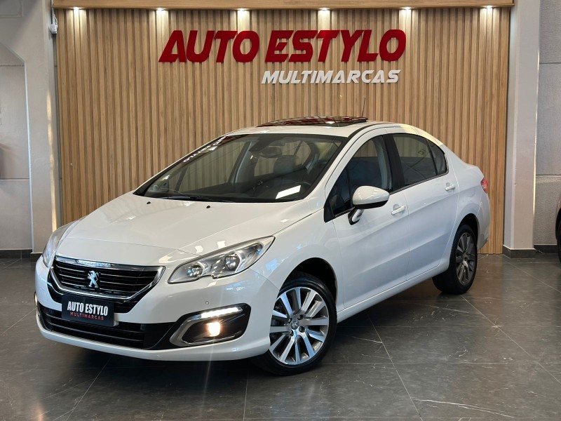 408 1.6 griffe 16v turbo gasolina 4p automatico 2016 estancia velha