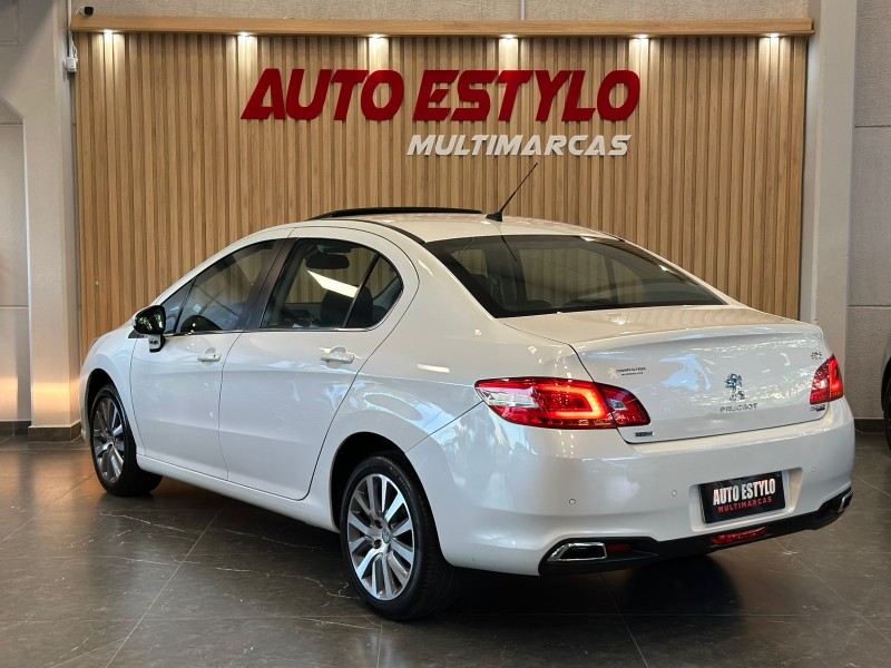 408 1.6 GRIFFE 16V TURBO GASOLINA 4P AUTOMÁTICO - 2016 - ESTâNCIA VELHA