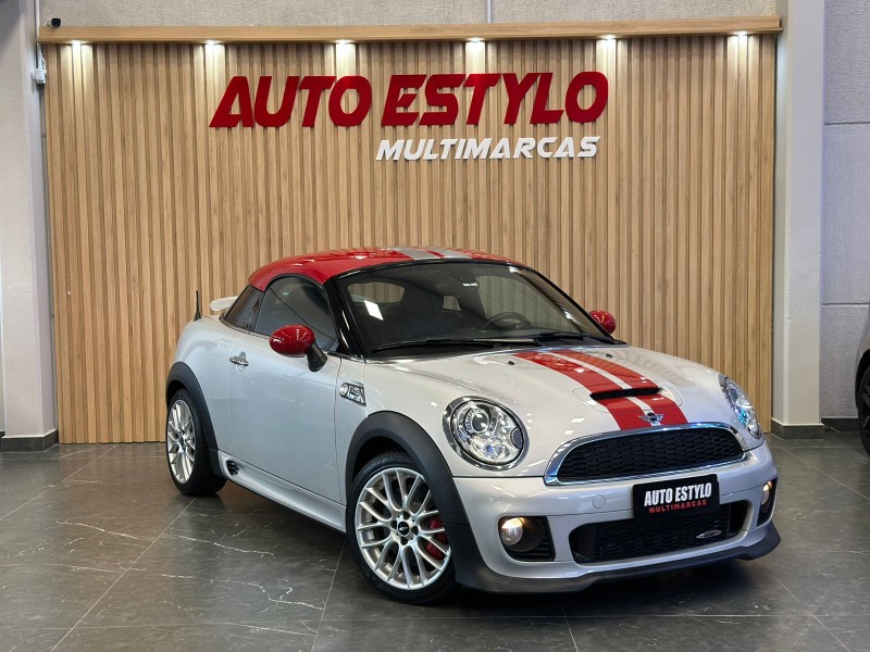 COOPER 1.6 COUPÉ JOHN COOPER WORKS 16V TURBO GASOLINA 2P AUTOMÁTICO - 2014 - ESTâNCIA VELHA