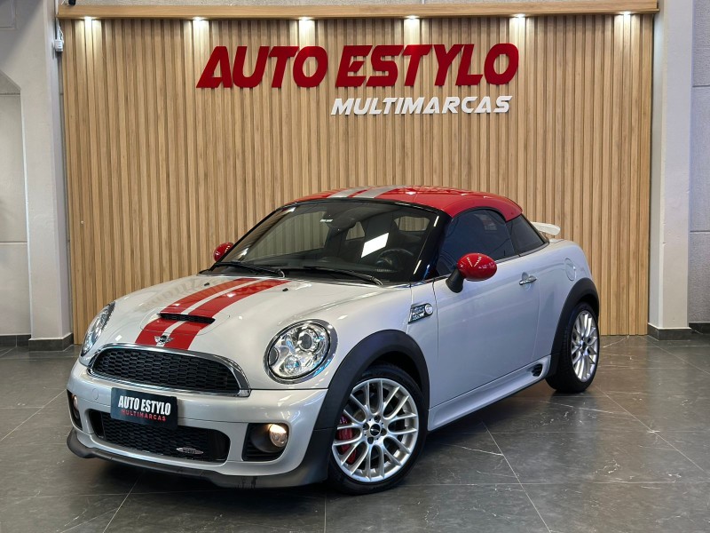 cooper 1.6 coupe john cooper works 16v turbo gasolina 2p automatico 2014 estancia velha