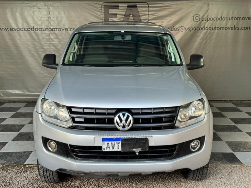 AMAROK 2.0 S 4X4 CD 16V TURBO INTERCOOLER DIESEL 4P MANUAL - 2012 - NOVA PRATA