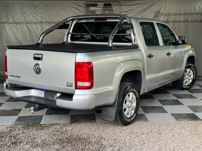 AMAROK 2.0 S 4X4 CD 16V TURBO INTERCOOLER DIESEL 4P MANUAL - 2012 - NOVA PRATA