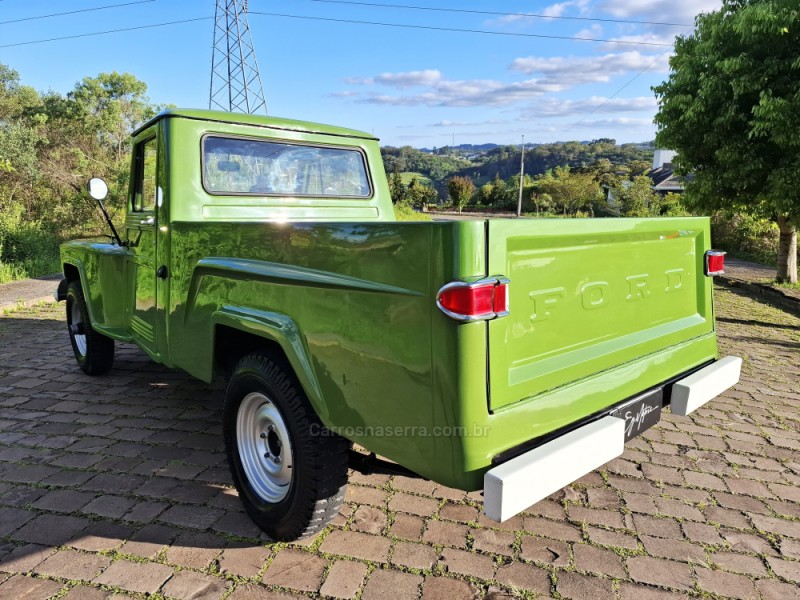 F-75 2.3 4X4 PICK-UP MANUAL - 1973 - BENTO GONçALVES