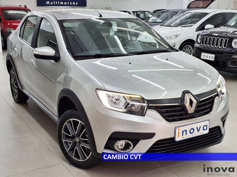 logan 1.6 iconic sce 16v flex 4p automatico 2020 novo hamburgo