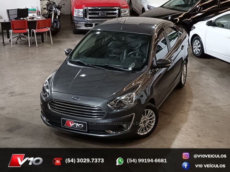 KA 1.5 SEDAN TITANIUM 12V FLEX 4P AUTOMÁTICO - 2020 - CAXIAS DO SUL