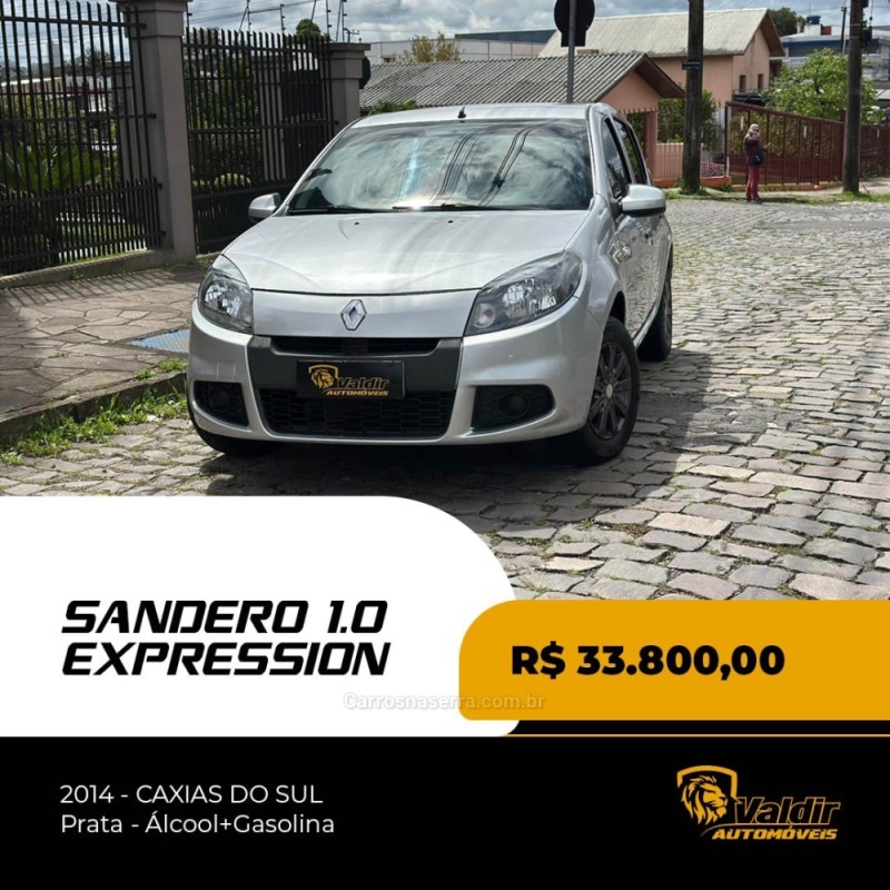 SANDERO 1.0 EXPRESSION 16V FLEX 4P MANUAL
