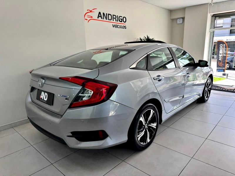 CIVIC 1.5 16V TOURING TURBO GASOLINA 4P AUTOMÁTICO - 2017 - CAXIAS DO SUL