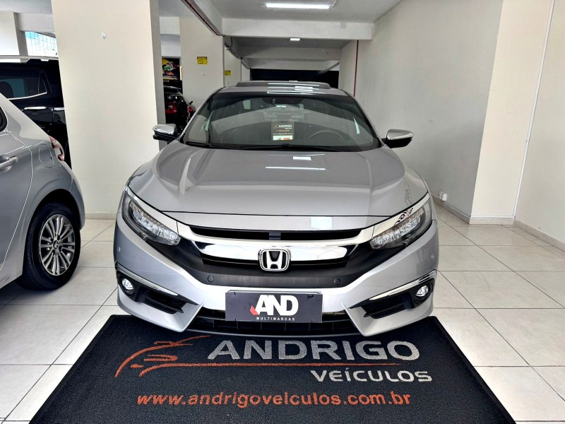 CIVIC 1.5 16V TOURING TURBO GASOLINA 4P AUTOMÁTICO - 2017 - CAXIAS DO SUL