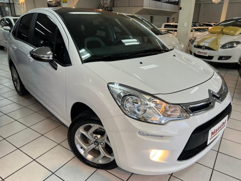 C3 1.6 EXCLUSIVE 16V FLEX 4P AUTOMÁTICO - 2018 - CAXIAS DO SUL