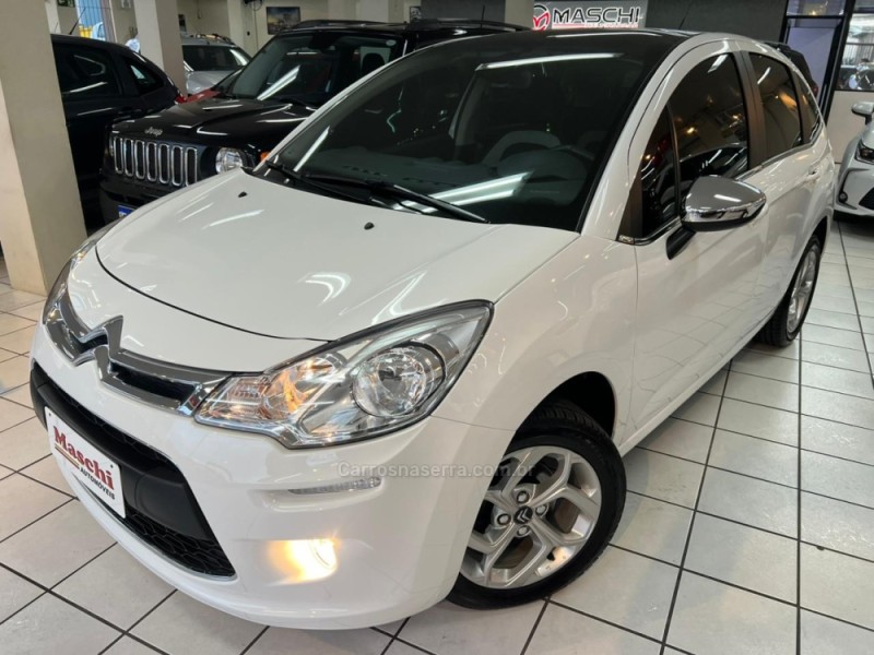 c3 1.6 exclusive 16v flex 4p automatico 2018 caxias do sul