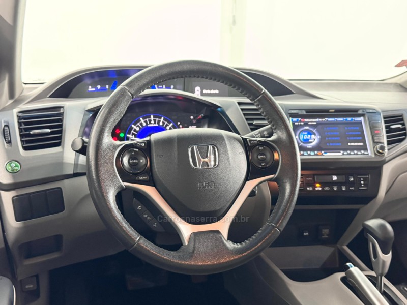 CIVIC 2.0 LXR 16V FLEX 4P AUTOMÁTICO - 2014 - ESTâNCIA VELHA