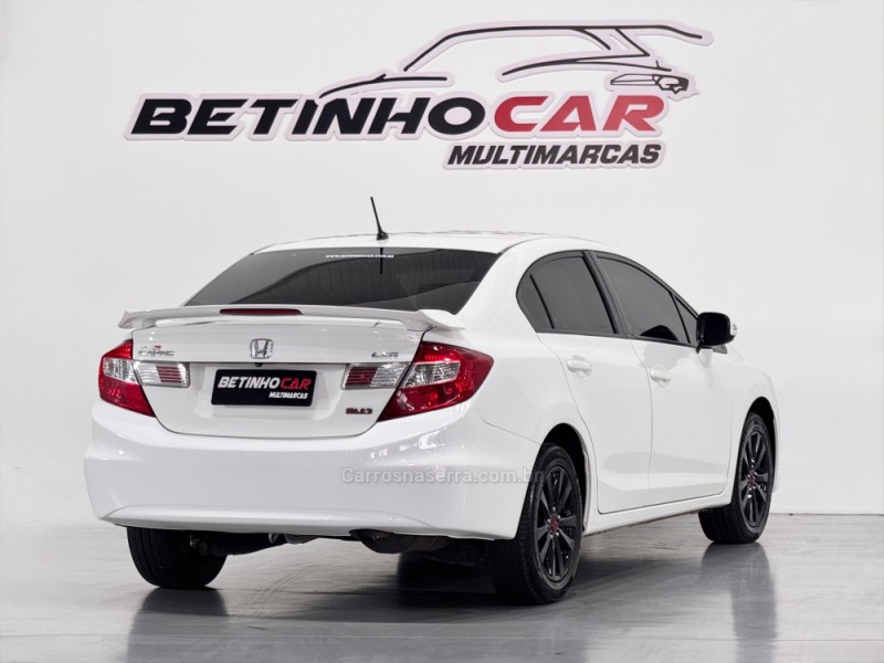 CIVIC 2.0 LXR 16V FLEX 4P AUTOMÁTICO - 2014 - ESTâNCIA VELHA