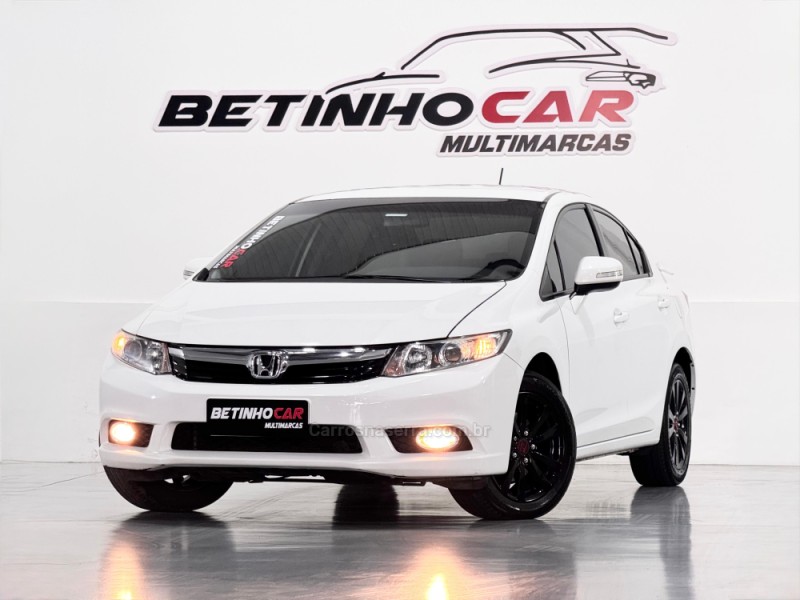 civic 2.0 lxr 16v flex 4p automatico 2014 estancia velha