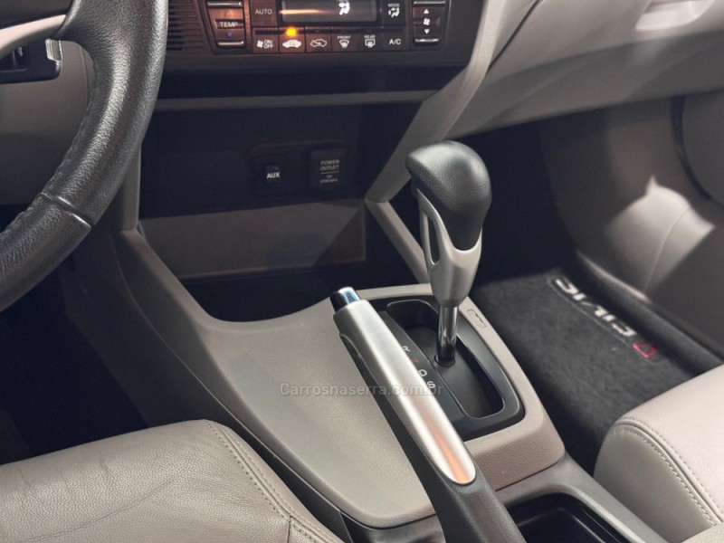 CIVIC 2.0 LXR 16V FLEX 4P AUTOMÁTICO - 2014 - ESTâNCIA VELHA