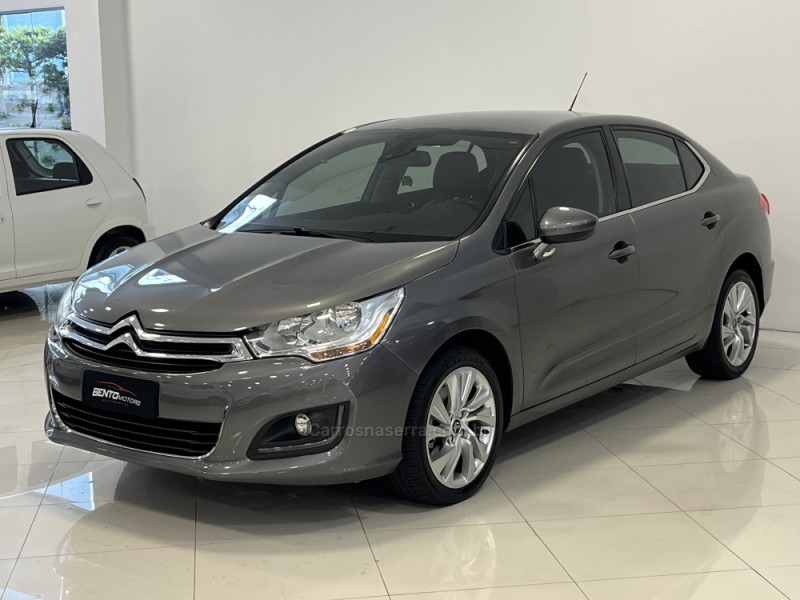 C4 LOUNGE 1.6 TENDANCE 16V TURBO GASOLINA 4P AUTOMÁTICO - 2015 - BENTO GONçALVES