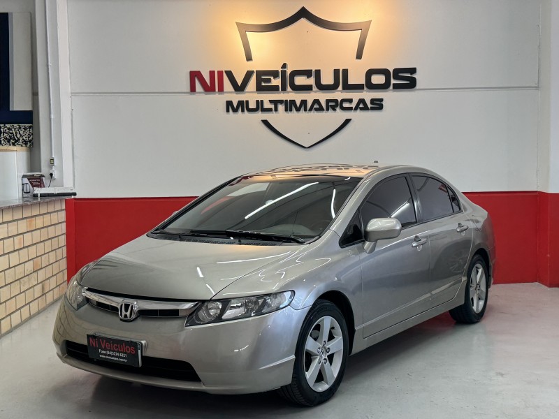 civic 1.8 lxs 16v flex 4p manual 2008 caxias do sul