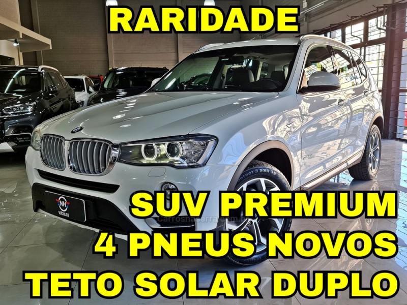x3 2.0 20i 4x4 16v gasolina 4p automatico 2016 novo hamburgo