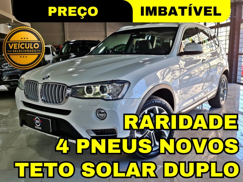 x3 2.0 20i 4x4 16v gasolina 4p automatico 2016 novo hamburgo