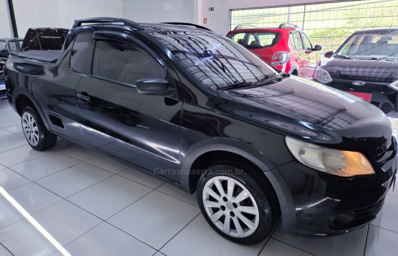 SAVEIRO 1.6 MI TREND CE 8V FLEX 2P MANUAL G.V - 2011 - CAMPO BOM