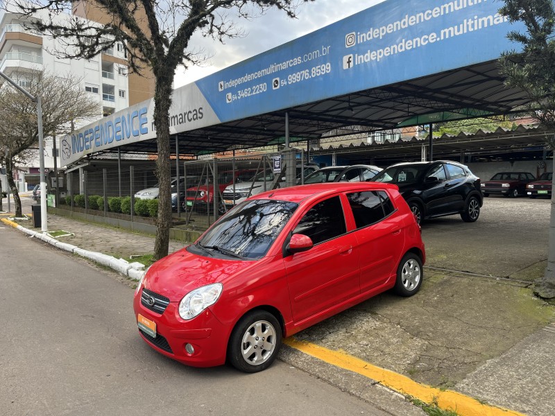 picanto 1.1 ex 12v gasolina 4p automatico 2008 garibaldi