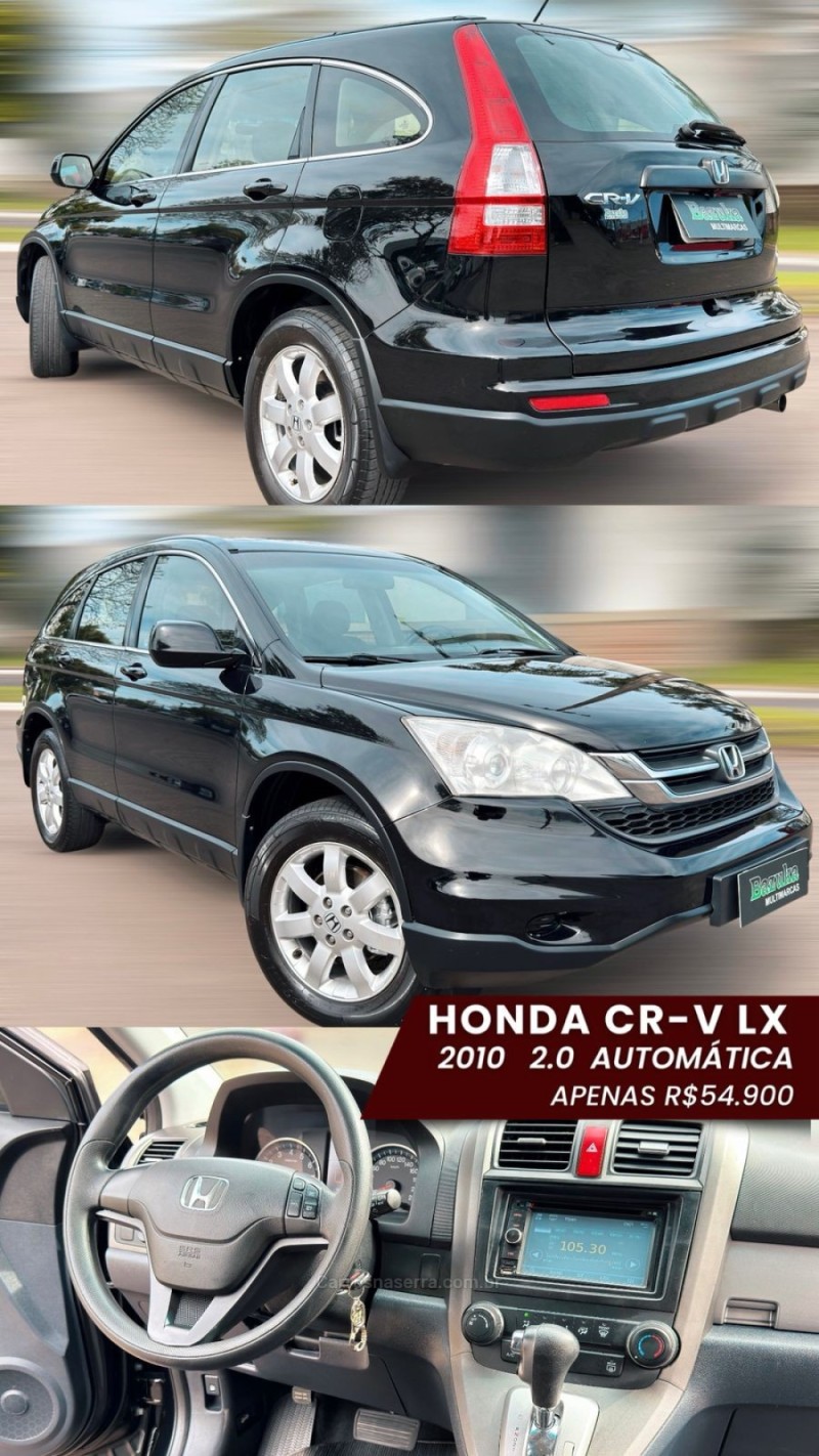 CRV 2.0 EX 4X4 16V GASOLINA 4P AUTOMÁTICO - 2010 - NOVO HAMBURGO